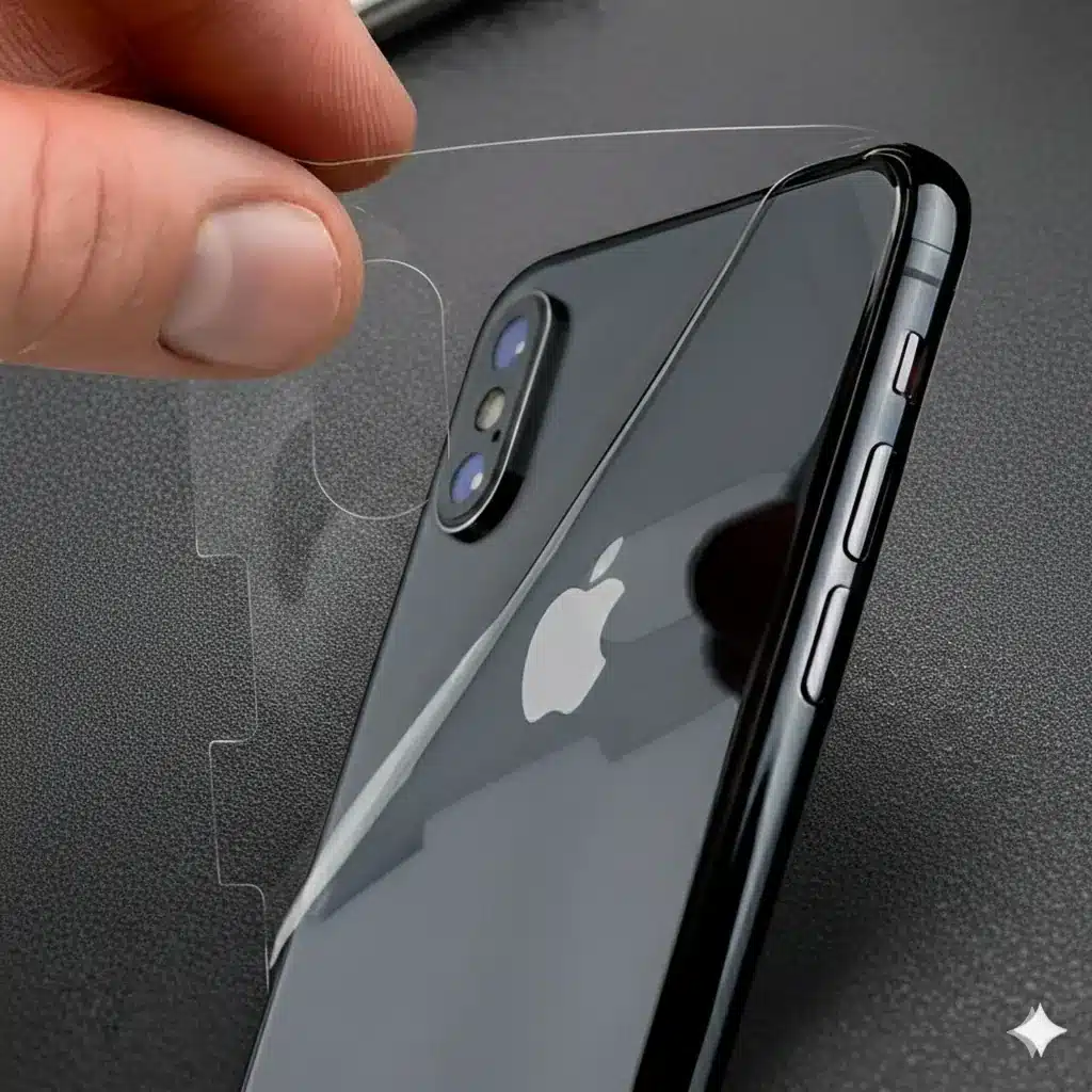 Temporary Clear Mobile Phone Skin