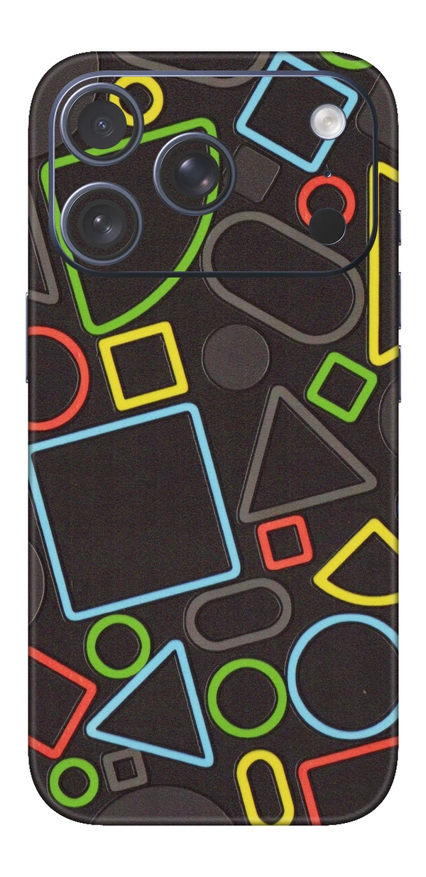 Geometric Shapes skin design