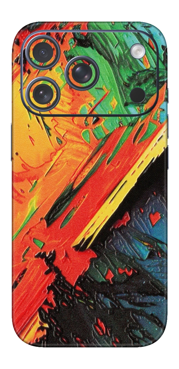 Impasto Palette Knife skin design