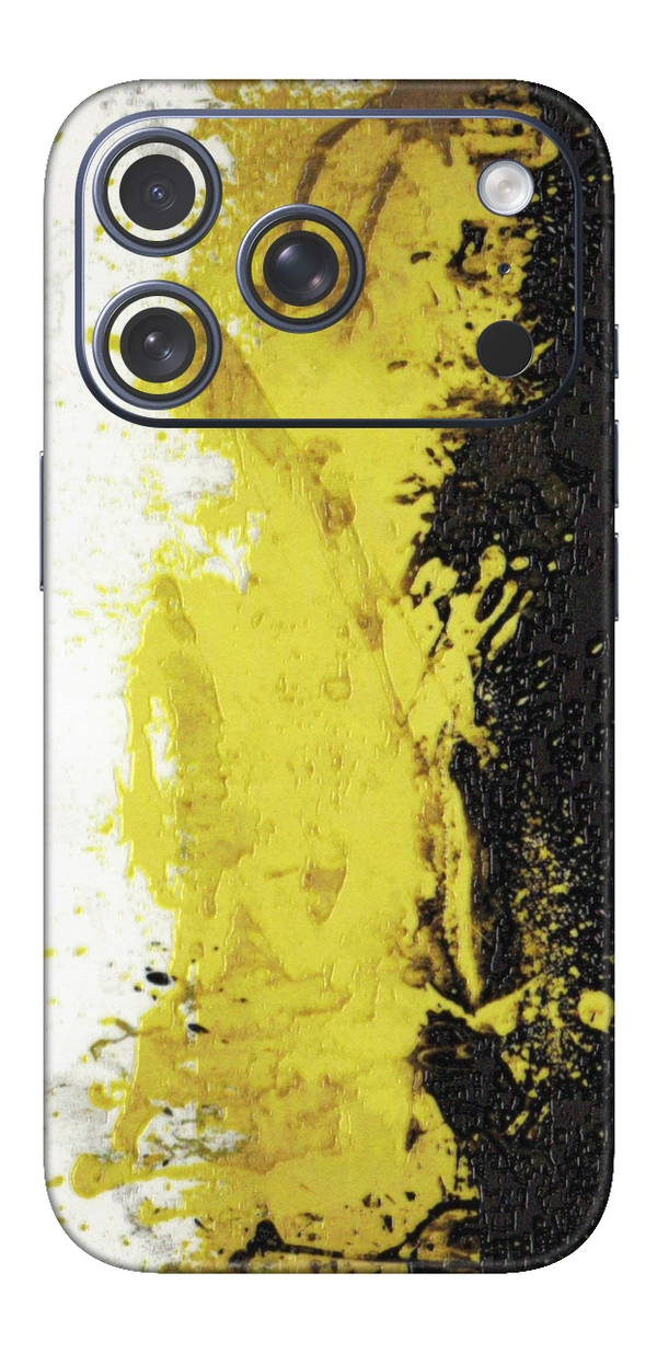 Sparkling Gold Splatters skin design