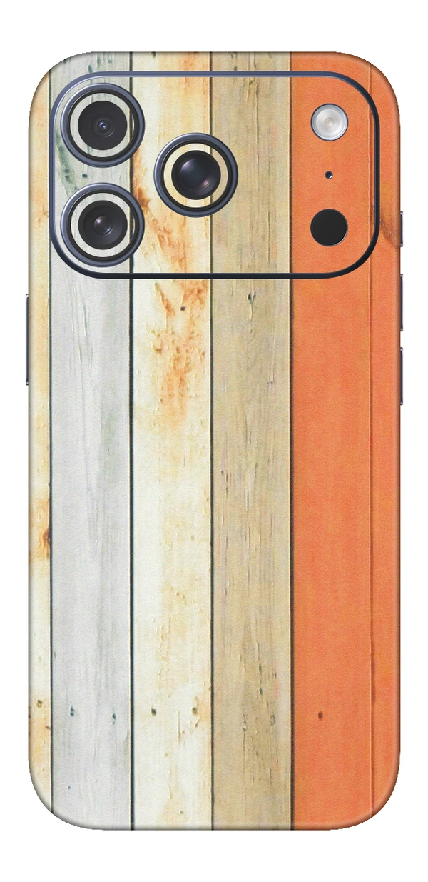 Vintage Wooden Planks skin design