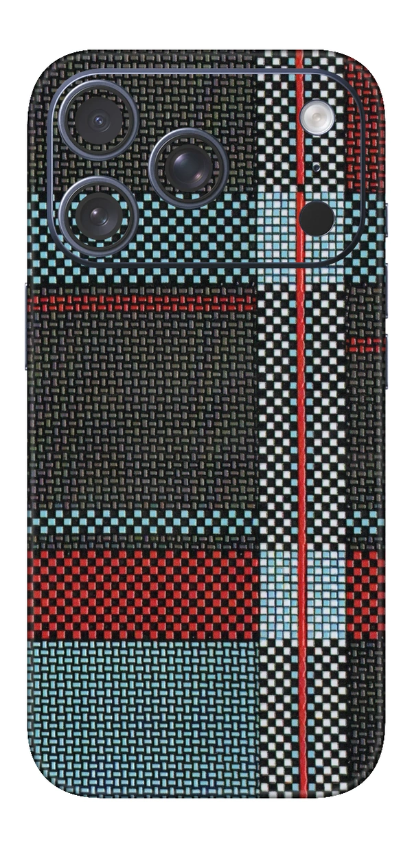 Woven Pixels skin design