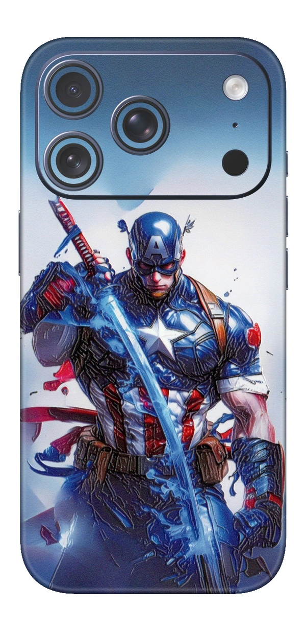 Captain America skin design