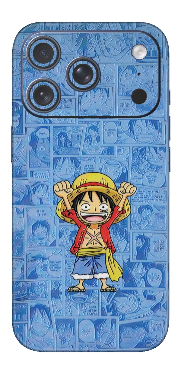 Luffy skin design