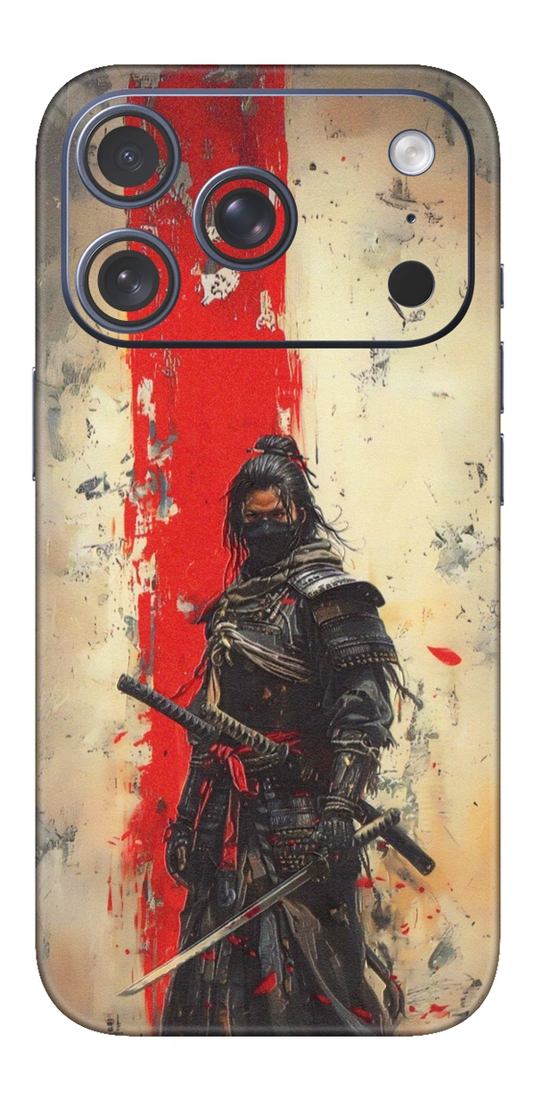 Samurai Warrior Bushido skin design