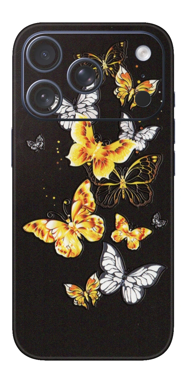 Elegant Butterflies skin design