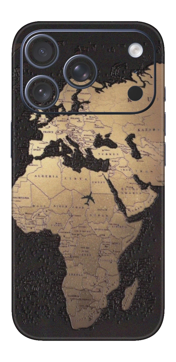 World Map skin design