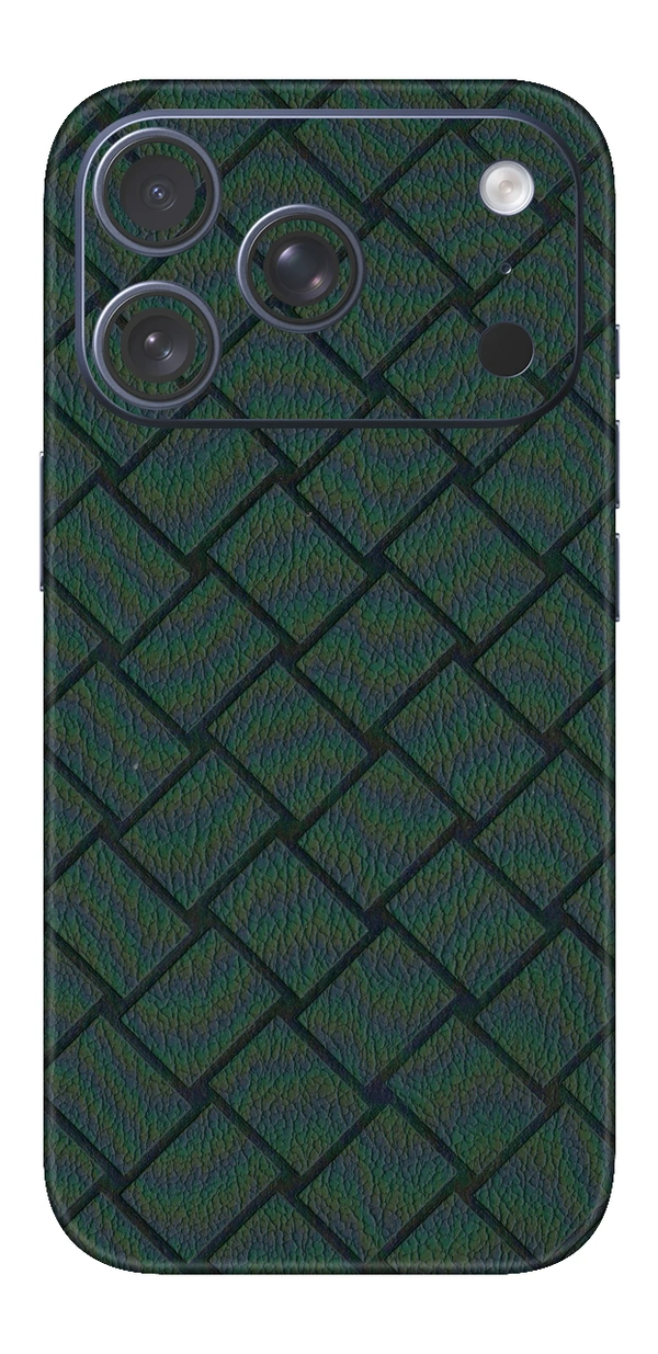 Geometric Green skin design