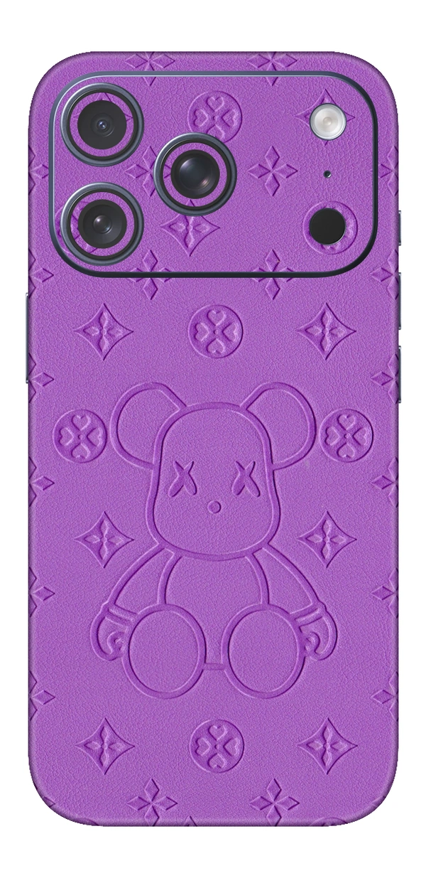 Vivid Purple Bear skin design
