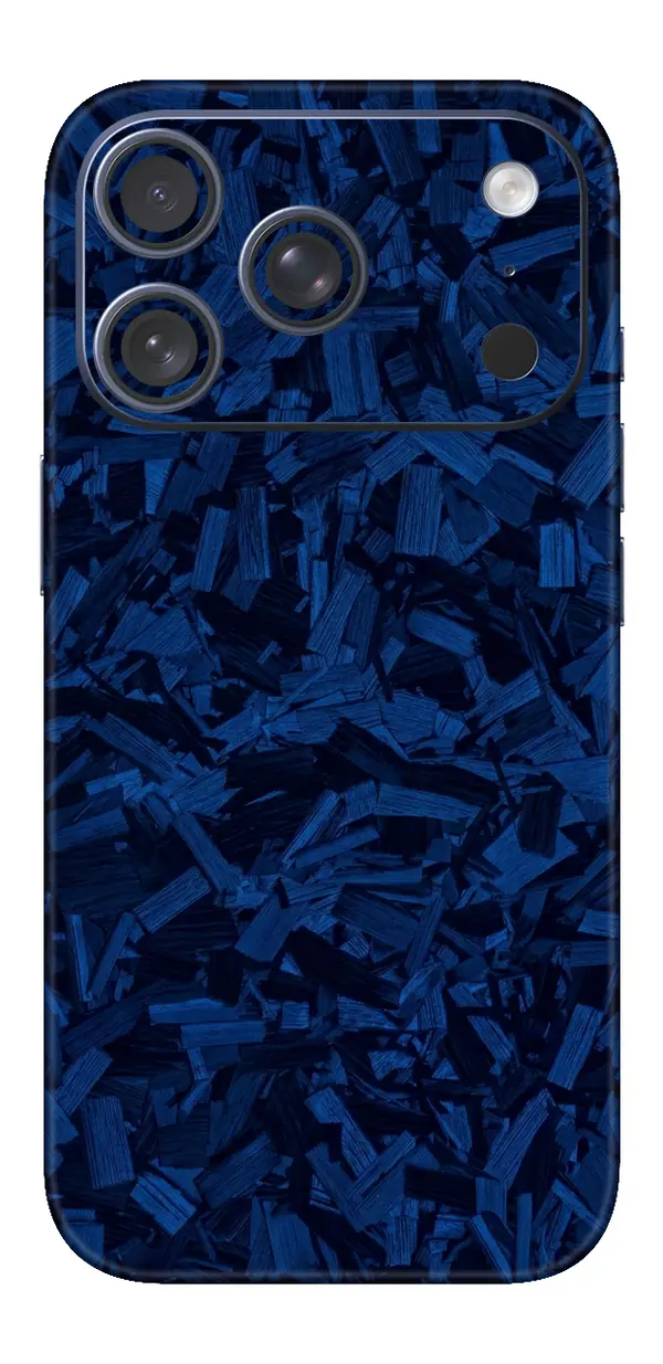 Blue Forged Carbon skin design