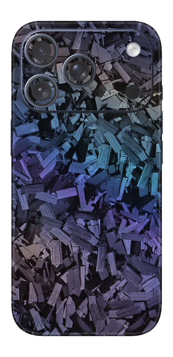 Holographic Light Forged Carbon skin design